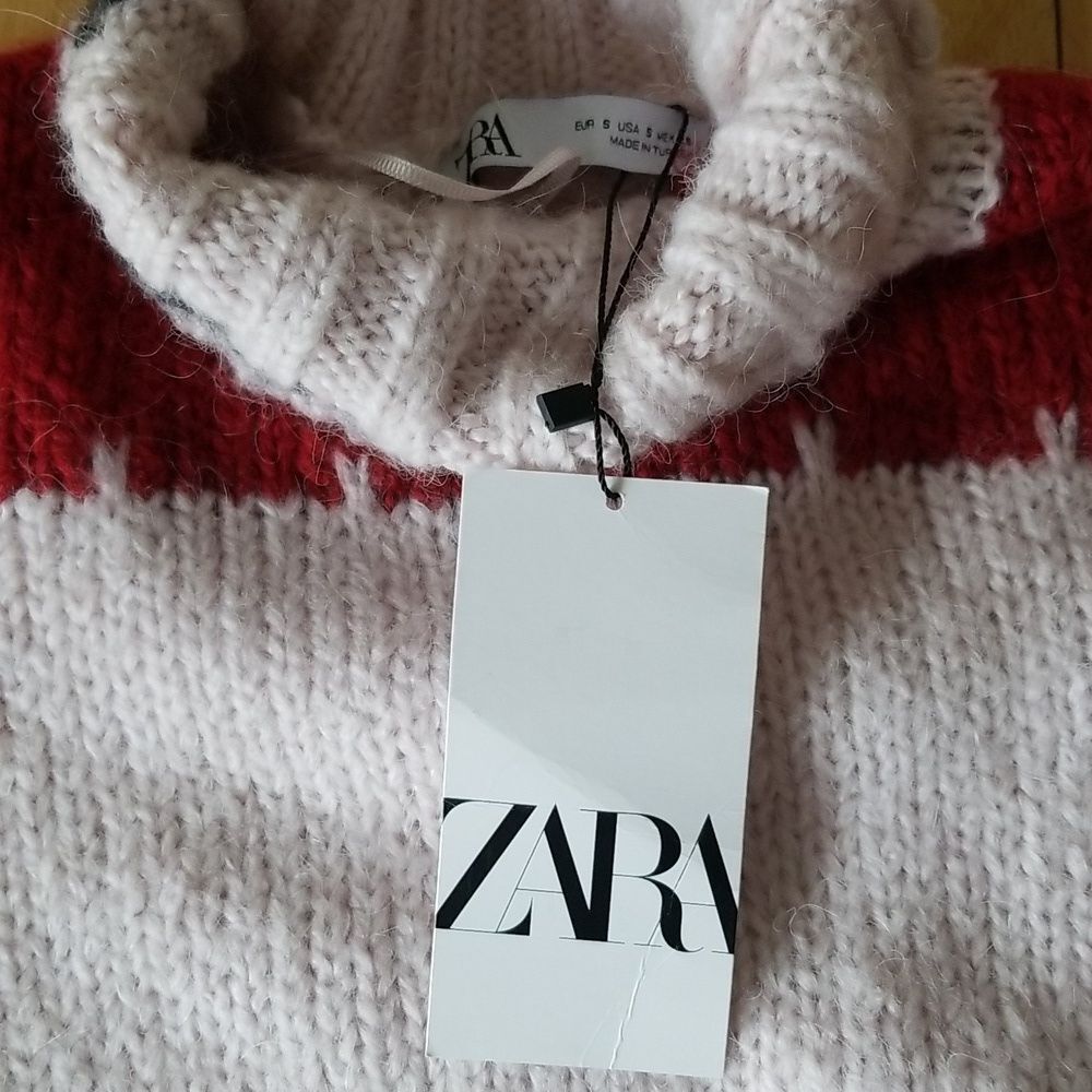 ZARA Wool Blend Sweater - Picture 2 of 9
